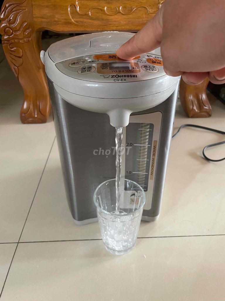 Bình thủy điện Zojirushi 3 lít hàng Nhật điện 100V. Mua bán Bếp, lò, đồ điện nhà bếp tại Huyện An Lão Hải Phòng được đăng bởi MẠNH CƯỜNG hình 1