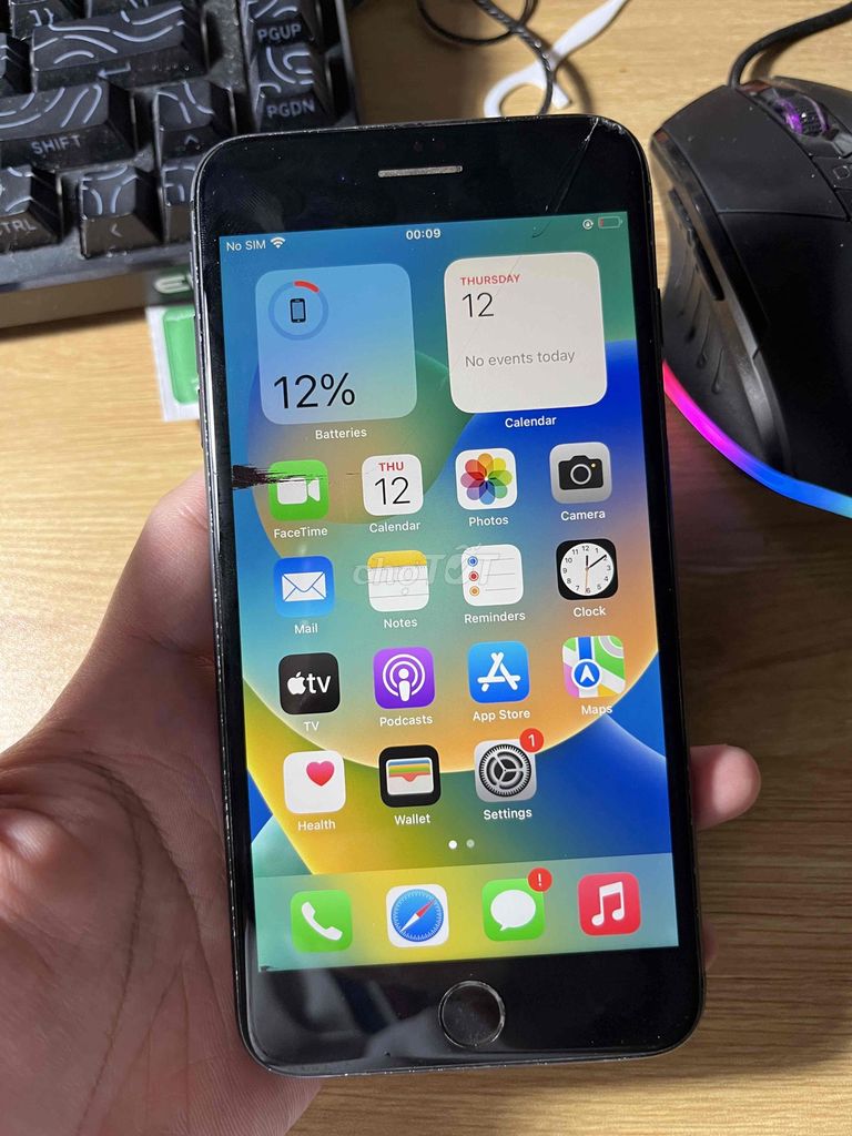 iPhone 8 Plus mất cam 1x còn 2x mờ, full cnang. Mua bán Điện thoại tại Quận Nam Từ Liêm Hà Nội được đăng bởi DGZ hình 1