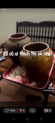 Mình có đôi chum tầm 50 năm muấn bán. Mua bán Nội thất, đồ gia dụng khác tại Huyện Đồng Hỷ Thái Nguyên được đăng bởi Lưu thiện 