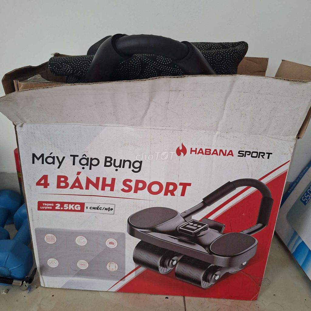 Máy tập bụng Habana Sport 4 bánh. Mua bán Đồ thể thao, Dã ngoại tại Quận Ngũ Hành Sơn Đà Nẵng được đăng bởi Son Truong hình 1