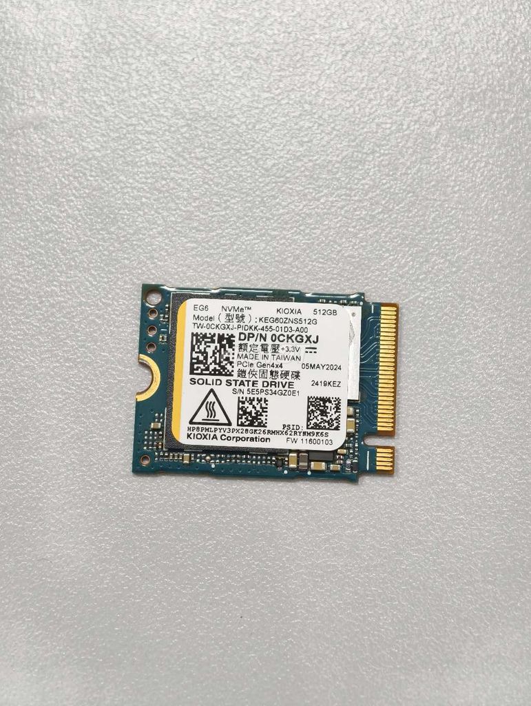 Ổ cứng SSD KIOXIA EG6 512GB. Mua bán Linh kiện (RAM, Card...) tại Huyện Yên Khánh Ninh Bình được đăng bởi Đinh Tất Anh hình 1