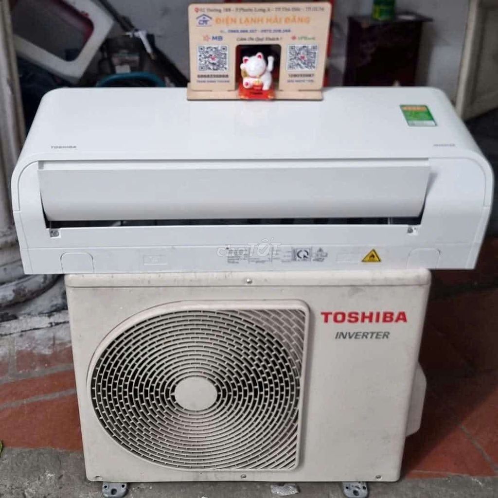 Toshiba 1.5hp inverter gas r32 5.5tr bao lắp