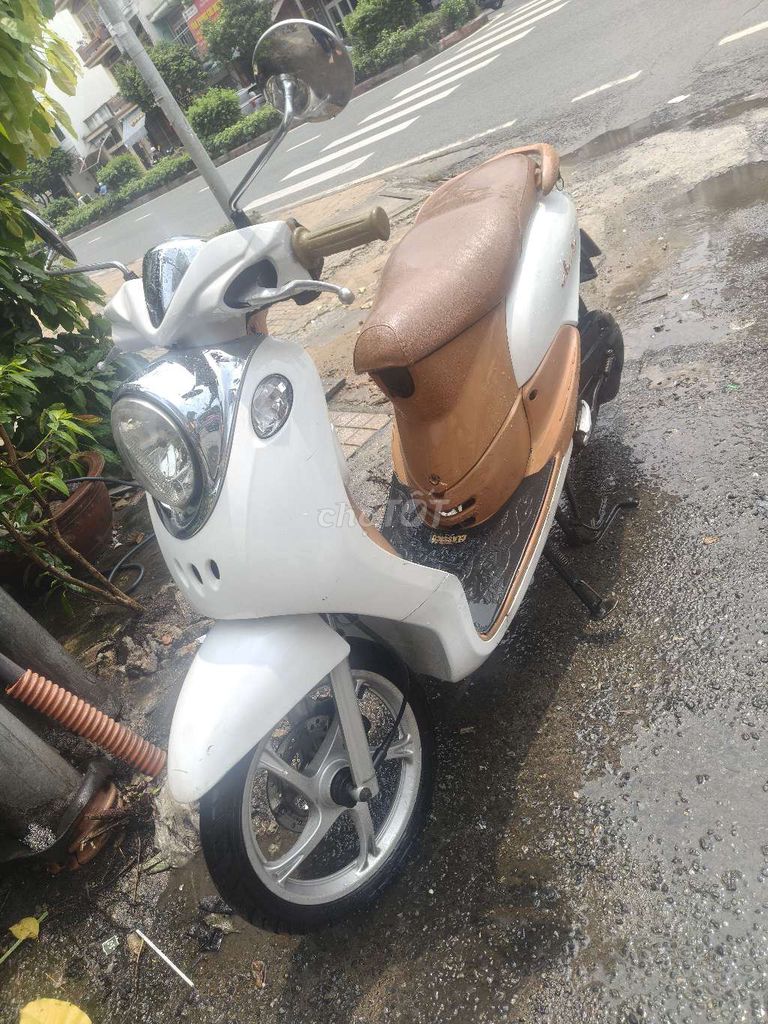 Yamaha Mio Classico белый, коричневый