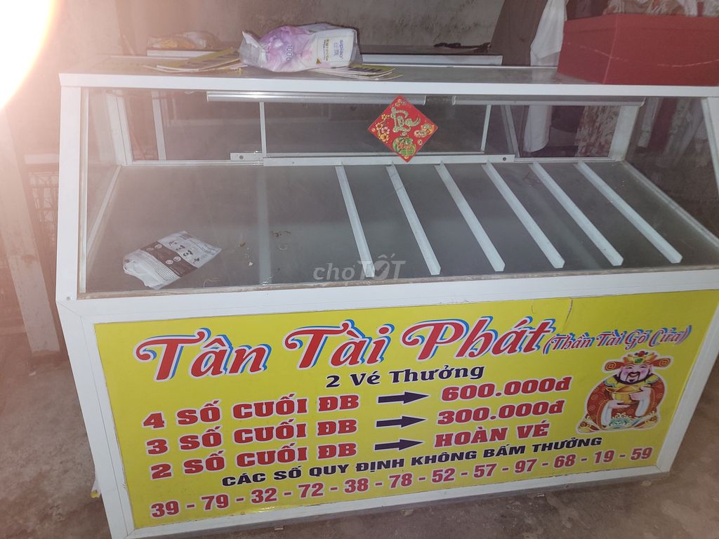 Tủ trưng bày Tân Tài Phát Kính, Nhôm. Mua bán Tủ, kệ gia đình tại Thành phố Tây Ninh Tây Ninh được đăng bởi Phattai632932 Nguyen hình 1