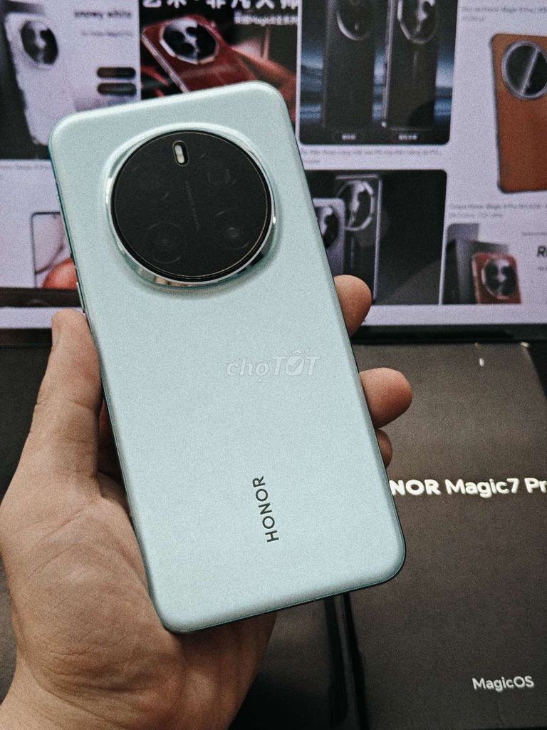 Honor Magic 7 Pro 12GB 256GB Xanh nhạt. Mua bán Điện thoại tại Quận Hà Đông Hà Nội được đăng bởi Tài hình 1