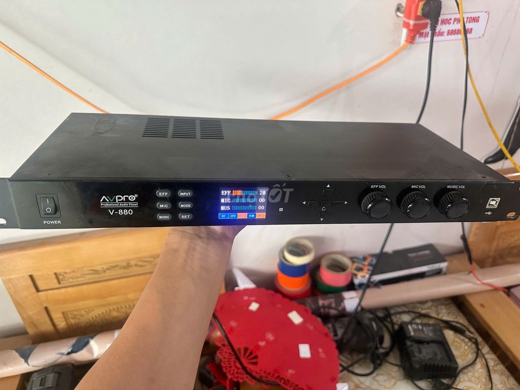 Vang số AVpro V-880 Karaoke chuyên nghiệp. Mua bán Tivi, Âm thanh tại Huyện Kế Sách Sóc Trăng được đăng bởi Điện tử thanh lý hình 1