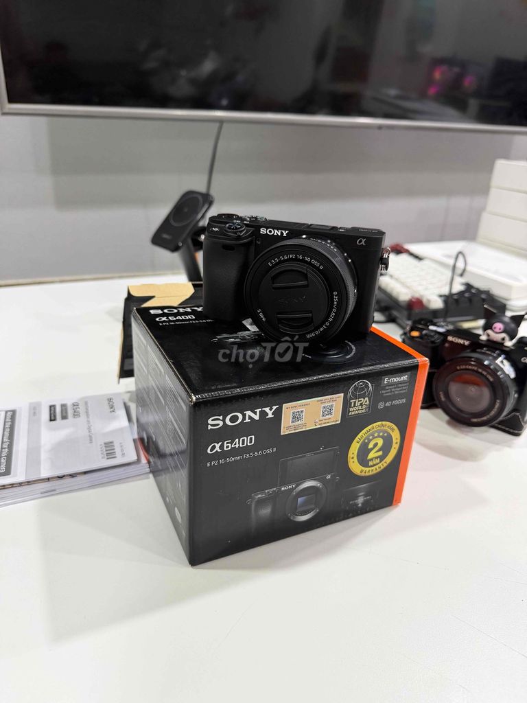 Máy ảnh Sony Alpha a6400 Đen 16-50mm. Mua bán Máy ảnh, Máy quay tại Quận 10 Tp Hồ Chí Minh được đăng bởi Nguyễn Lý hình 1