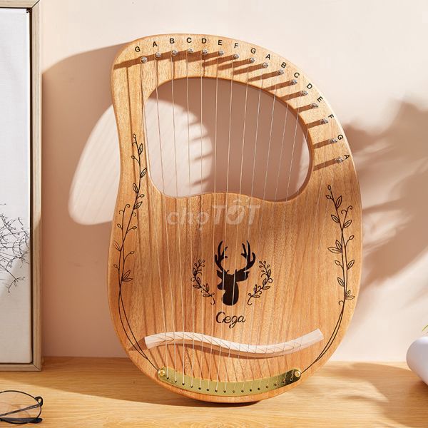ĐÀN HẠC LYRE HARP CEGA 16 DÂY MÀU GỖ CG01. Mua bán Nhạc cụ tại Quận Bình Thạnh Tp Hồ Chí Minh được đăng bởi Piano Lovers hình 1