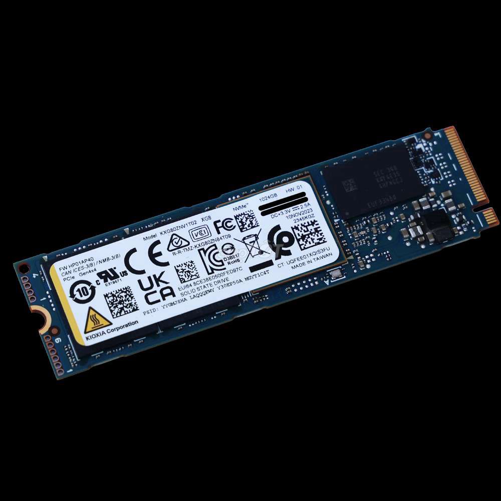 SSD 1TB Kioxia KXG8 Nvme Gen4 2280 (7000 MB/s)