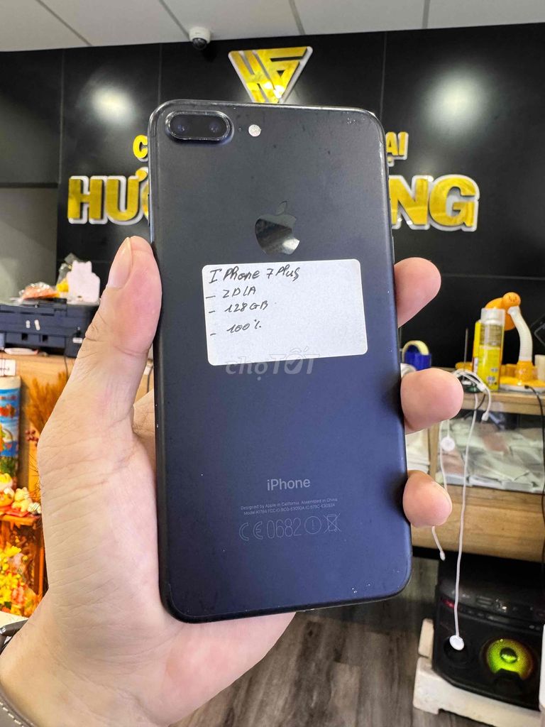 Apple iPhone 7 Plus 128GB Đen. Mua bán Điện thoại tại Thành phố Bến Tre Bến Tre được đăng bởi HươngGiangmobile hình 1