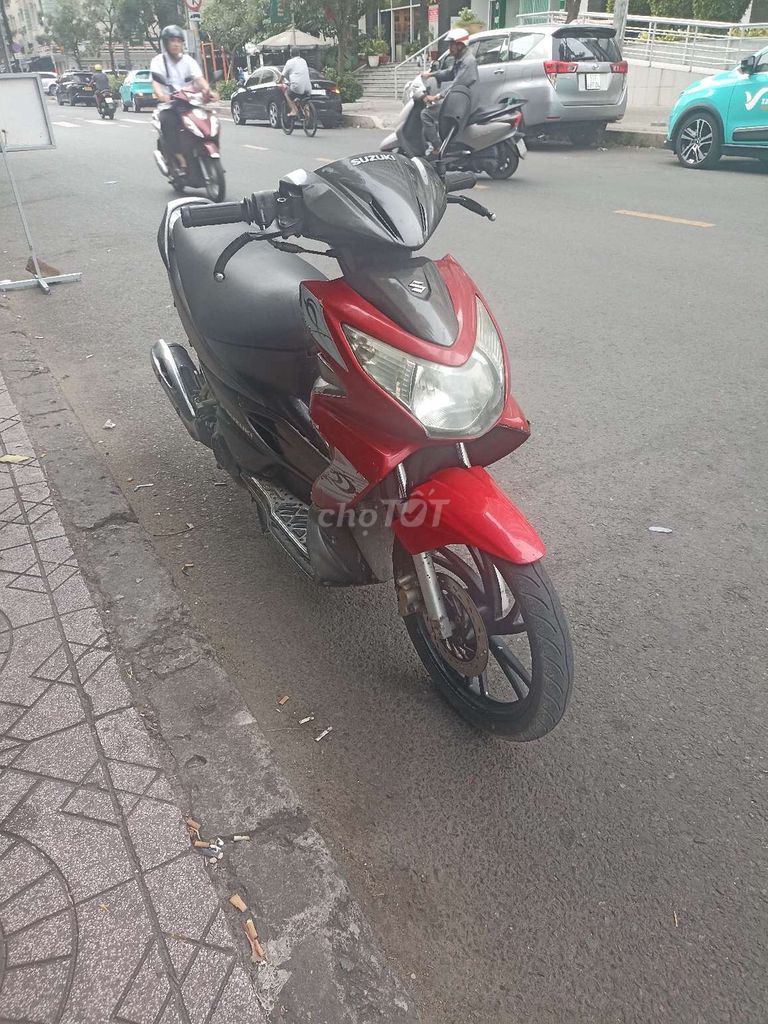 Suzuki Hayate 125 Đỏ-Đen 2007. Mua bán Xe máy tại Quận 10 Tp Hồ Chí Minh được đăng bởi văn phúc  hình 1
