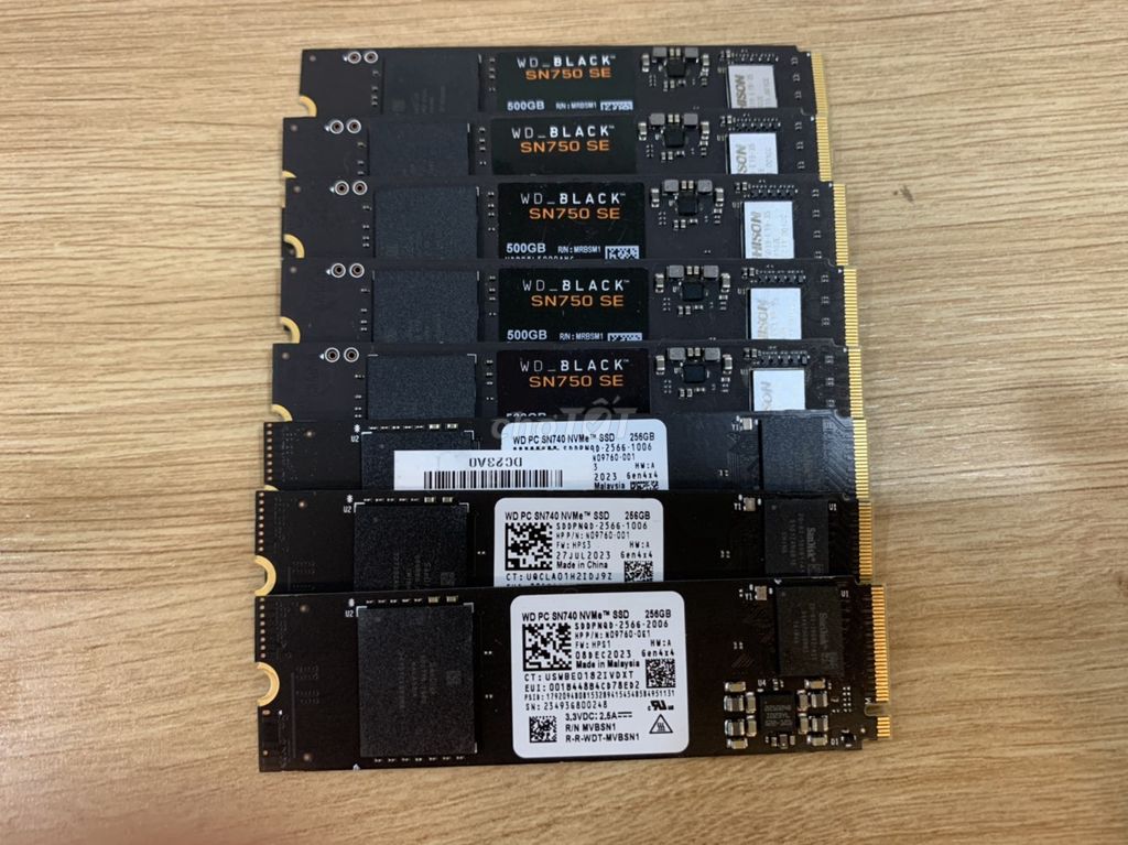 SSD Western 256GB, 500GB