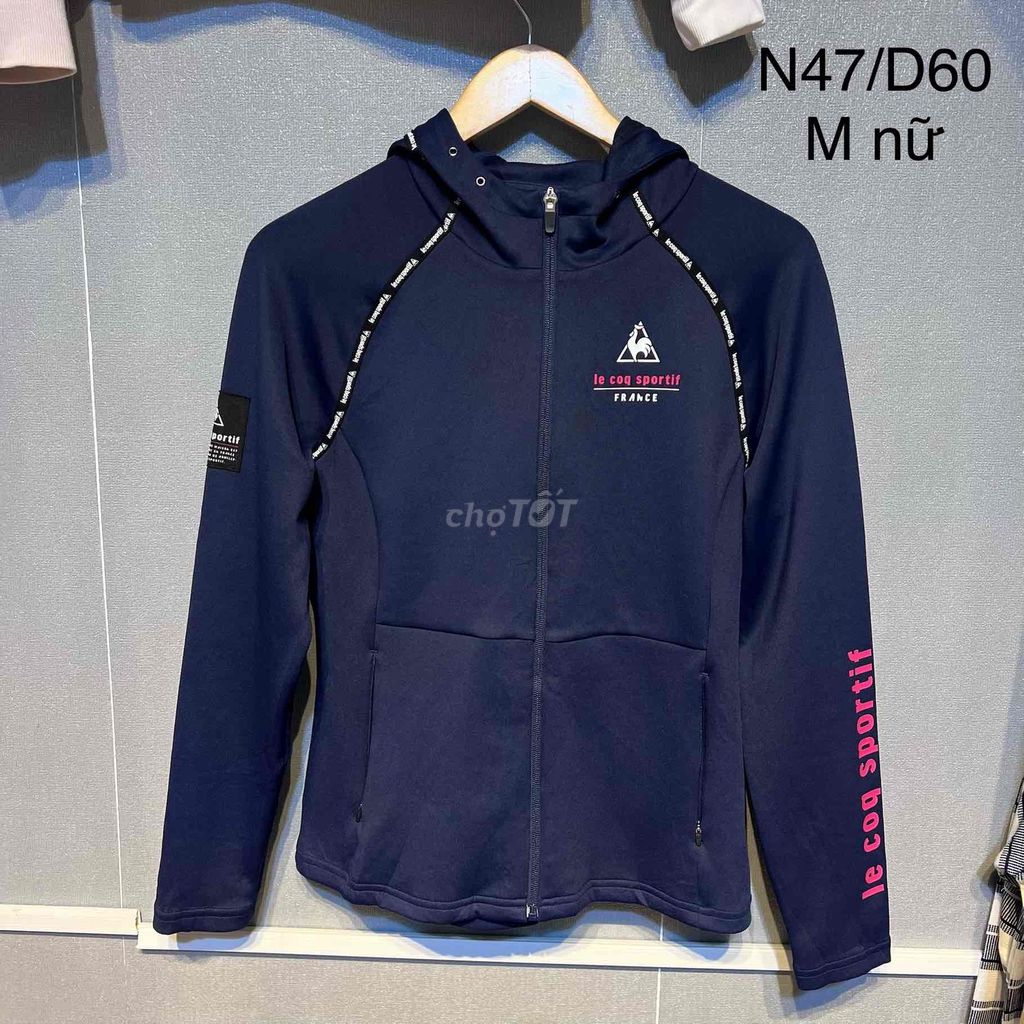 Áo khoác Lecoq Sportif Nữ Nỉ da cá Xanh M. Mua bán Quần áo tại Huyện Đức Trọng Lâm Đồng được đăng bởi Black 2hand  hình 1