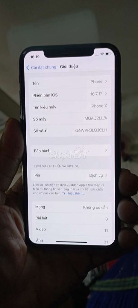 Apple iPhone X 64GB Dính iCloud. Mua bán Điện thoại tại Huyện Hóc Môn Tp Hồ Chí Minh được đăng bởi Hồ Bình hình 1