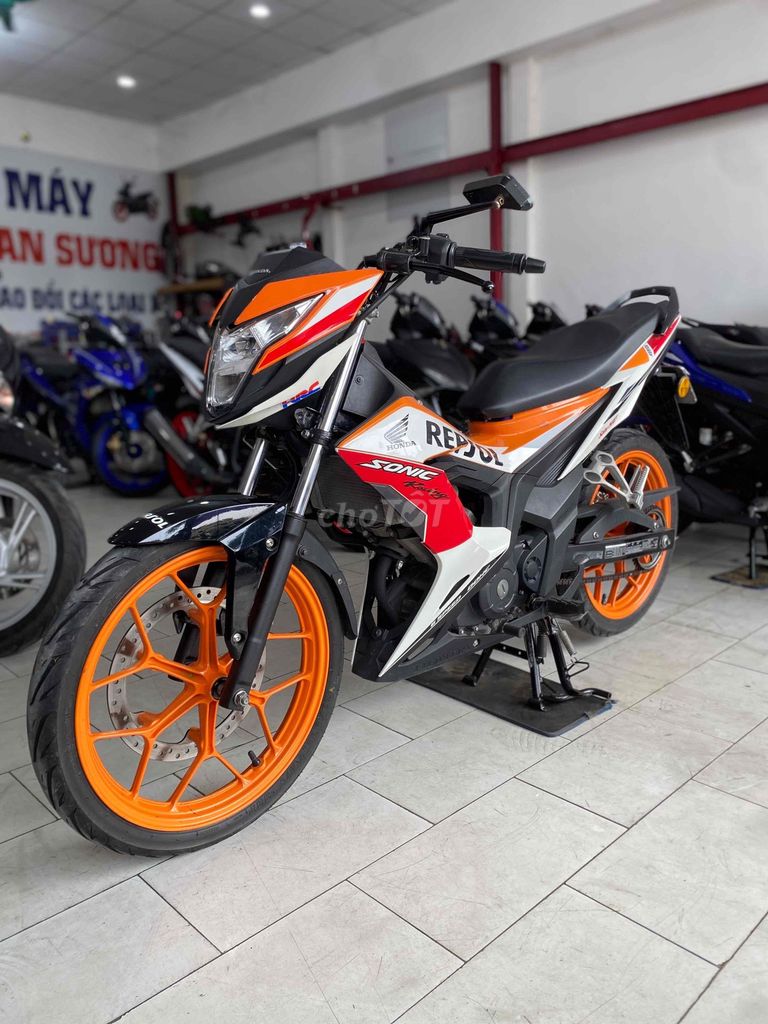 Honda Sonic 150 đk 2020 màu cam đen chính chủ. Mua bán Xe máy tại Quận 12 Tp Hồ Chí Minh được đăng bởi Xe Máy Hoàng Giang An Sương  hình 1