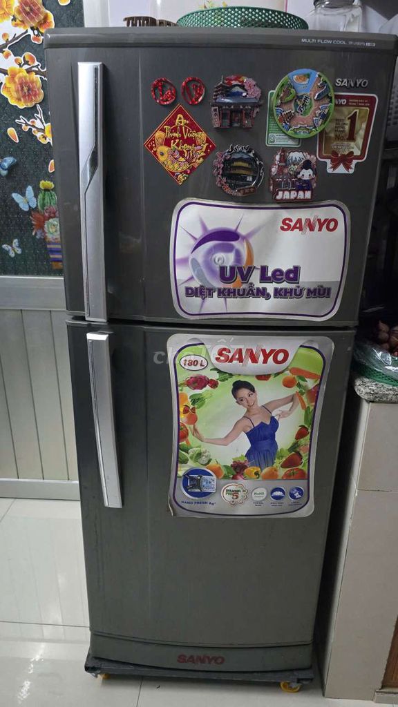 Tủ lạnh Sanyo 180 lít SR-U185PN. Mua bán Tủ lạnh tại Quận Gò Vấp Tp Hồ Chí Minh được đăng bởi Lan Anh hình 1