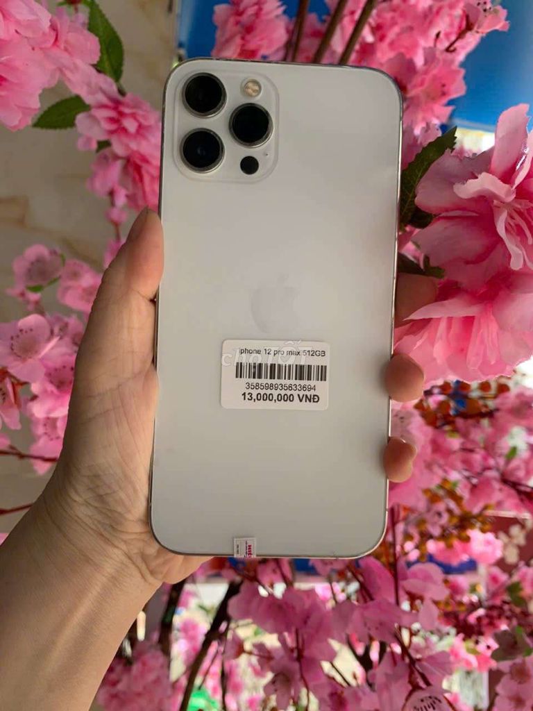 iPhone 12 Pro Max 512GB Trắng