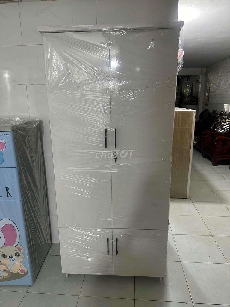 Tủ quần áo nhựa 2 cánh 1m85. Mua bán Tủ, kệ gia đình tại Quận Cẩm Lệ Đà Nẵng được đăng bởi Uyên Trần hình 1