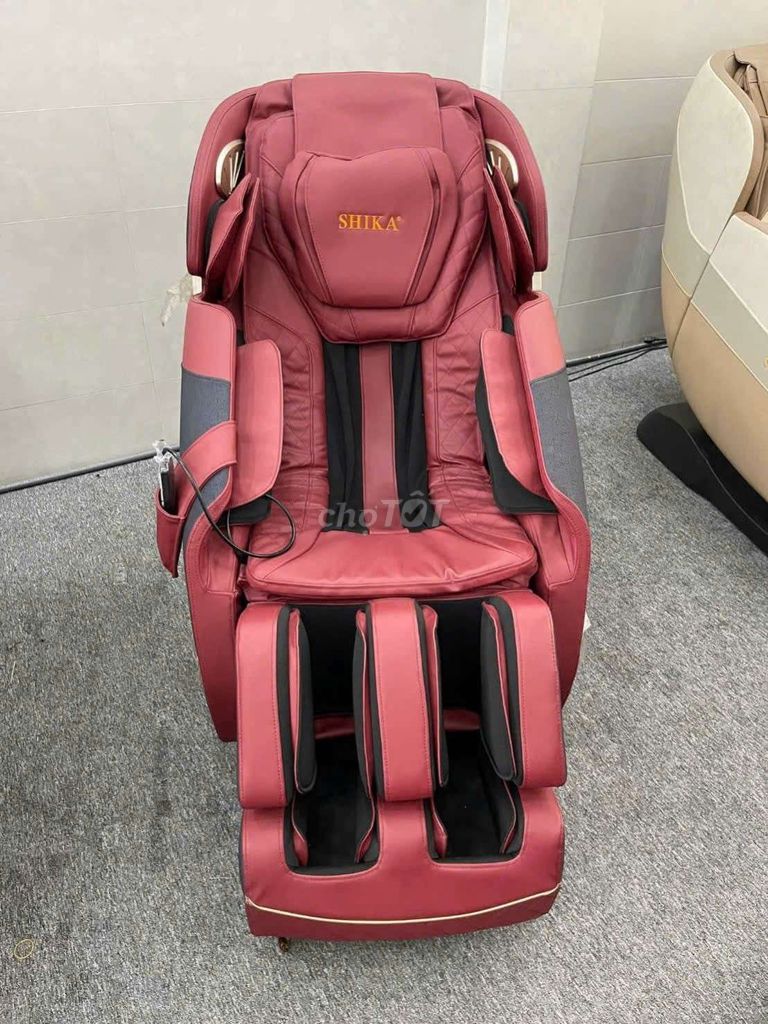 Ghế massage Shika SK 202 Đỏ 4D. Mua bán Bàn ghế tại Quận 6 Tp Hồ Chí Minh được đăng bởi Lê Hằng  hình 1