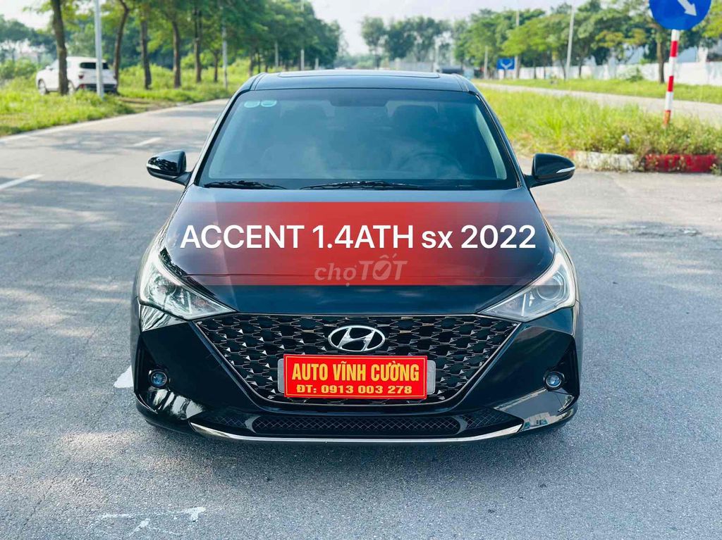 Hyundai Accent 2022 1.4 AT Đặc Biệt. Mua bán Ô tô tại Huyện Sóc Sơn Hà Nội được đăng bởi AUTO VĨNH CƯỜNG hình 1