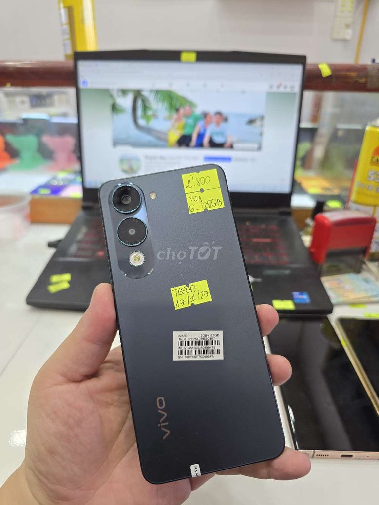 Vivo Y04. Mua bán Điện thoại tại Thành phố Long Xuyên An Giang được đăng bởi Facebook Cầm Đồ Thúy Vân hình 1