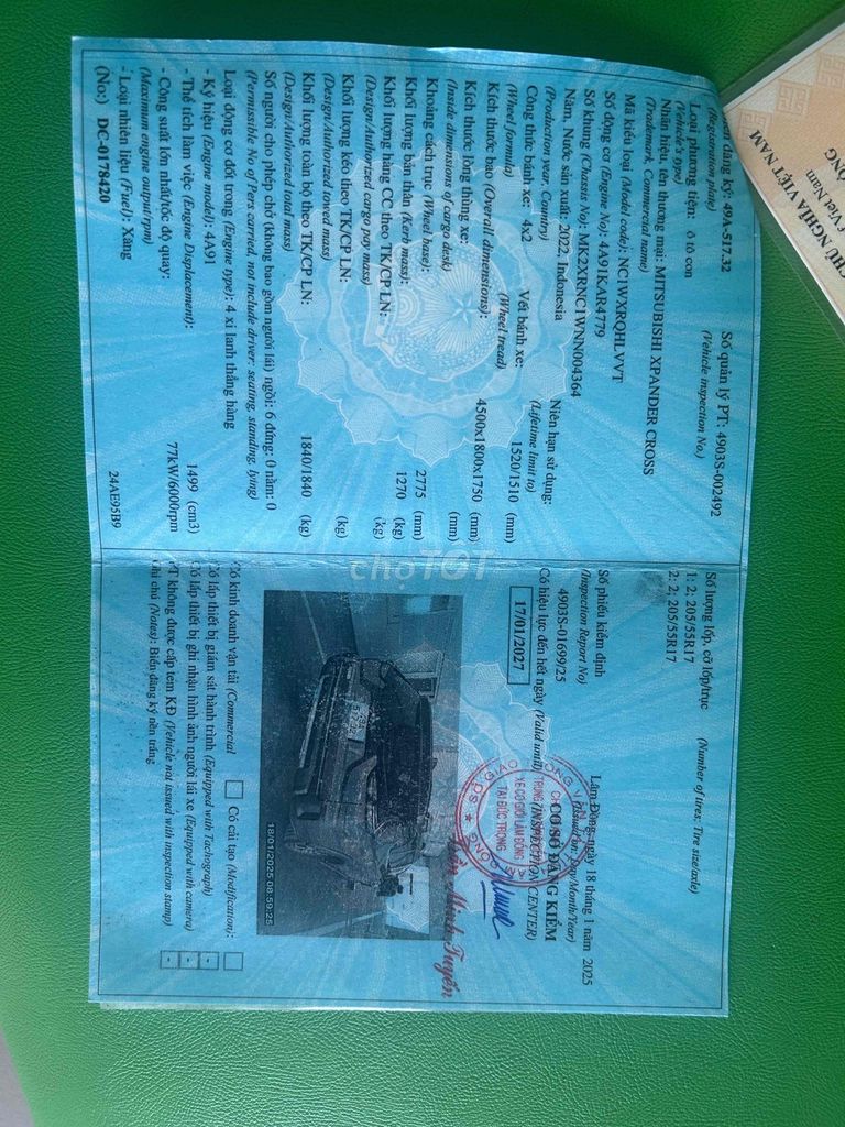 Mitsubishi Xpander Cross 2022 - 20000 km. Mua bán Ô tô tại Huyện Đức Trọng Lâm Đồng được đăng bởi Mạnh Quân  hình 12