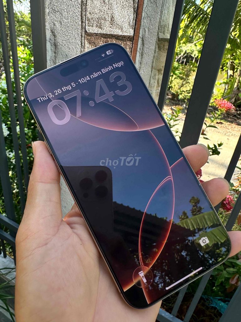 iPhone 16 Pro Max 256GB 9 hãng VN zin óc áp. Mua bán Điện thoại tại Huyện Thoại Sơn An Giang được đăng bởi Foryou Mobile hình 1