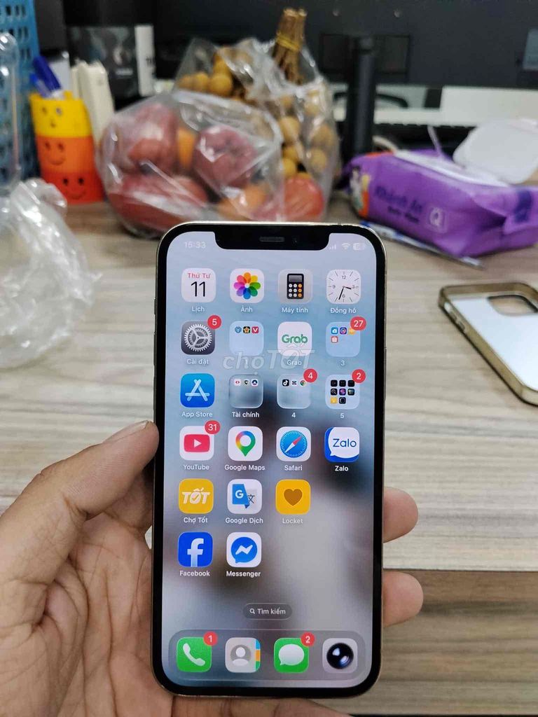 Bán iPhone 12 Pro 128GB LL/A. Mua bán Điện thoại tại Thị xã Tân Uyên Bình Dương được đăng bởi Võ Anh Tuấn hình 1