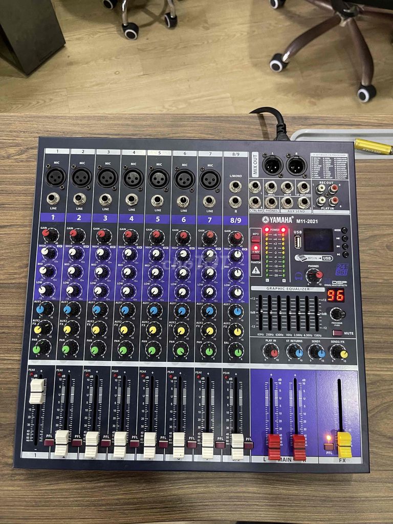 Mixer Yamaha M11-2021 Đen, 99%. Mua bán Tivi, Âm thanh tại Thành phố Thủ Đức Tp Hồ Chí Minh được đăng bởi Rmix Design hình 1