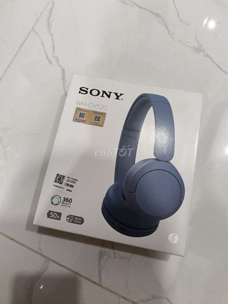 Tai nghe Sony WH-CH520 Xanh. Mua bán Tivi, Âm thanh tại Quận Gò Vấp Tp Hồ Chí Minh được đăng bởi Sơn hình 1