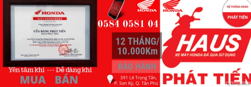 Cửa hàng HAUS Honda Phát Tiến Cửa hàng HAUS Honda Phát Tiến