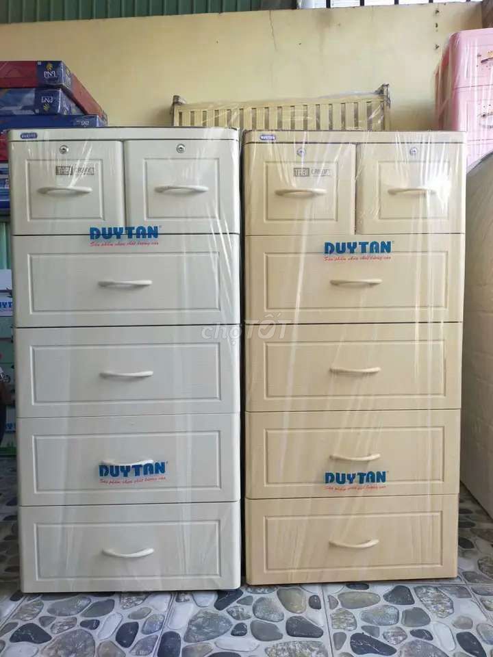 Tủ nhựa Duy Tân Size M Kem 1m25. Mua bán Tủ, kệ gia đình tại Quận Hải Châu Đà Nẵng được đăng bởi UY TÍN hình 1