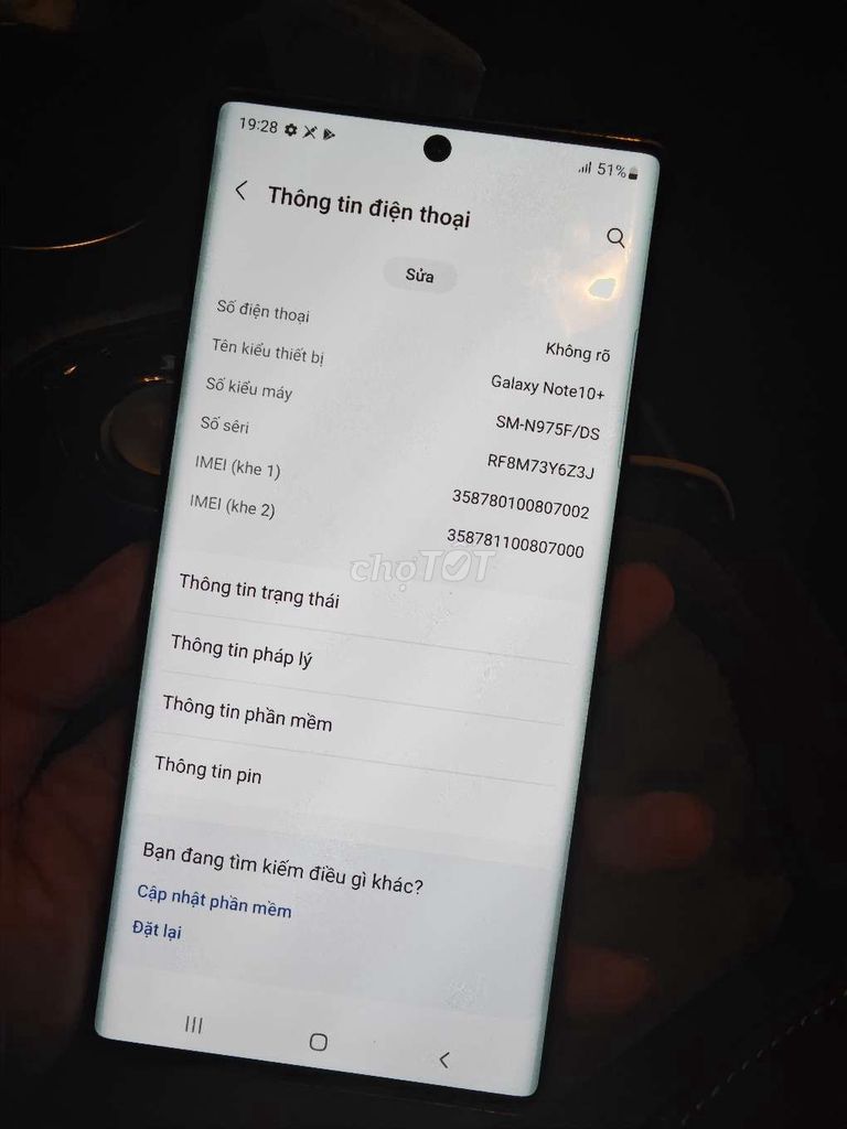 Samsung Galaxy Note 10+ Đa sắc. Mua bán Điện thoại tại Quận Ngũ Hành Sơn Đà Nẵng được đăng bởi Đức Anh hình 1