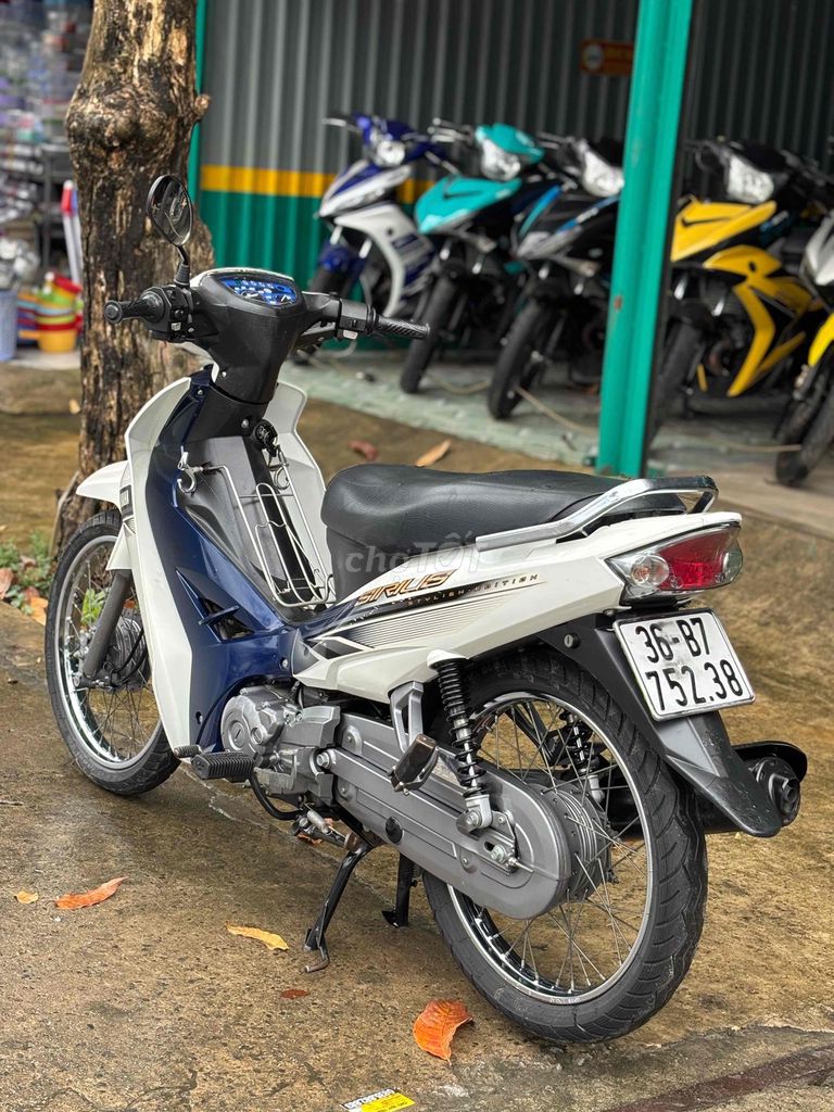 Yamaha Sirius Trắng xanh. Mua bán Xe máy tại Thị xã Bến Cát Bình Dương được đăng bởi xe máy trả góp tín nghĩa  hình 9