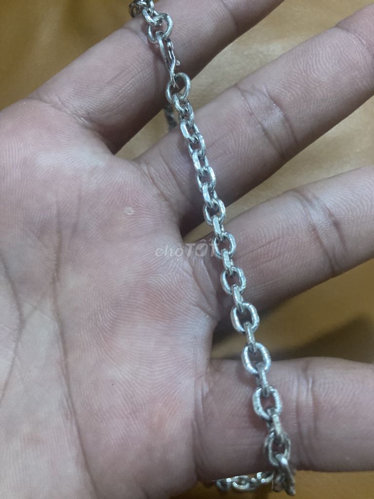 Dây chuyền Bạc trẻ em 5 CHỈ thanh lý bèo. Mua bán Phụ kiện thời trang khác tại Thành phố Hải Dương Hải Dương được đăng bởi Đức Tâm Bùi hình 1