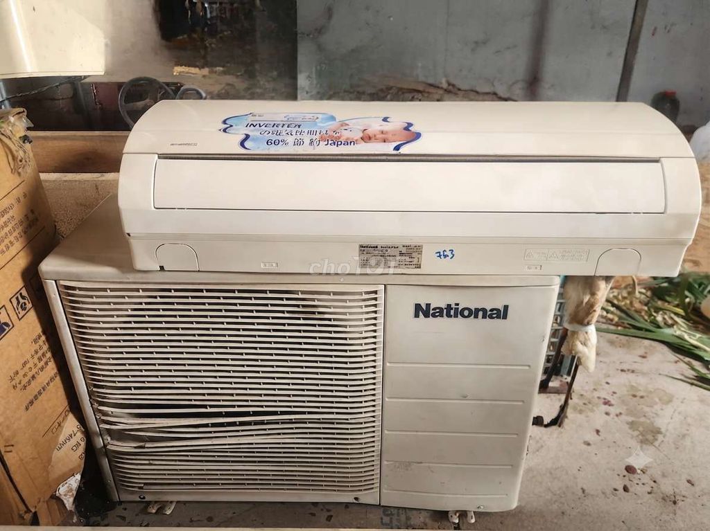 Điều hòa National 12000 BTU Inverter 100V cũ. Mua bán Máy lạnh, điều hoà tại Huyện Đông Anh Hà Nội được đăng bởi Thịnh Danh hình 1