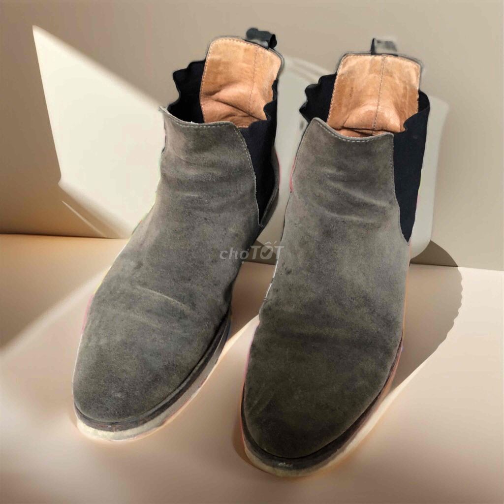 Bán giày Chelsea Boot da đen, size 41