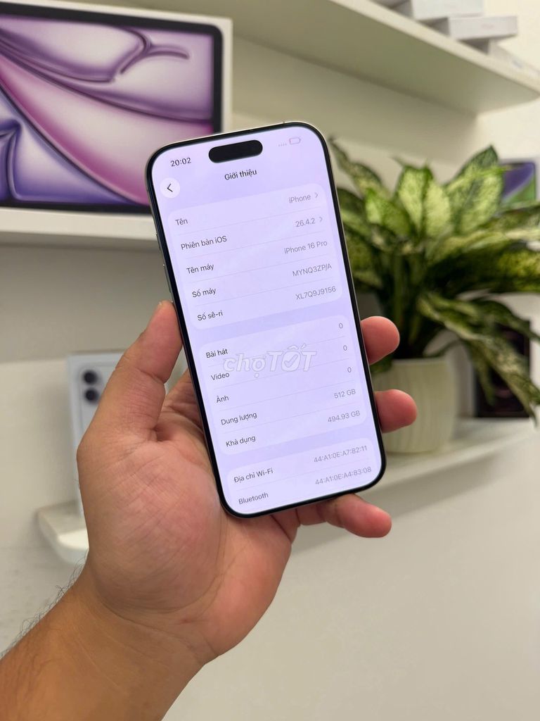 iPhone 16 Pro 512GB zin áp. đẹp 99% . Có trả góp. Mua bán Điện thoại tại Quận Đống Đa Hà Nội được đăng bởi Bùi Hiếu  H iStore hình 1
