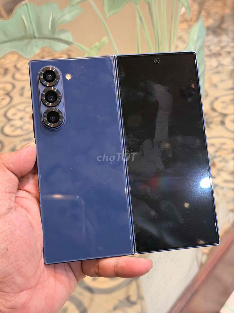 Samsung Z Fold 6 ssvn 256GB Xanh 98%. Mua bán Điện thoại tại Quận Hoàng Mai Hà Nội được đăng bởi Bui Gia Trong hình 1