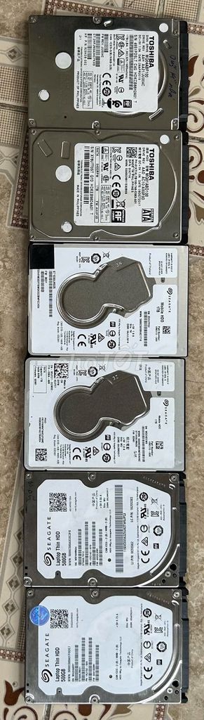 Ổ cứng HDD 1TB và 500G 2.5 inch ổn định. Mua bán Linh kiện (RAM, Card...) tại Quận 10 Tp Hồ Chí Minh được đăng bởi LVVan hình 1