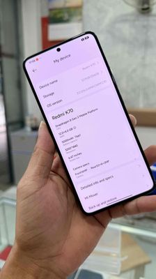 Xiaomi Redmi K70 12GB/256GB Đen Đã sử dụng