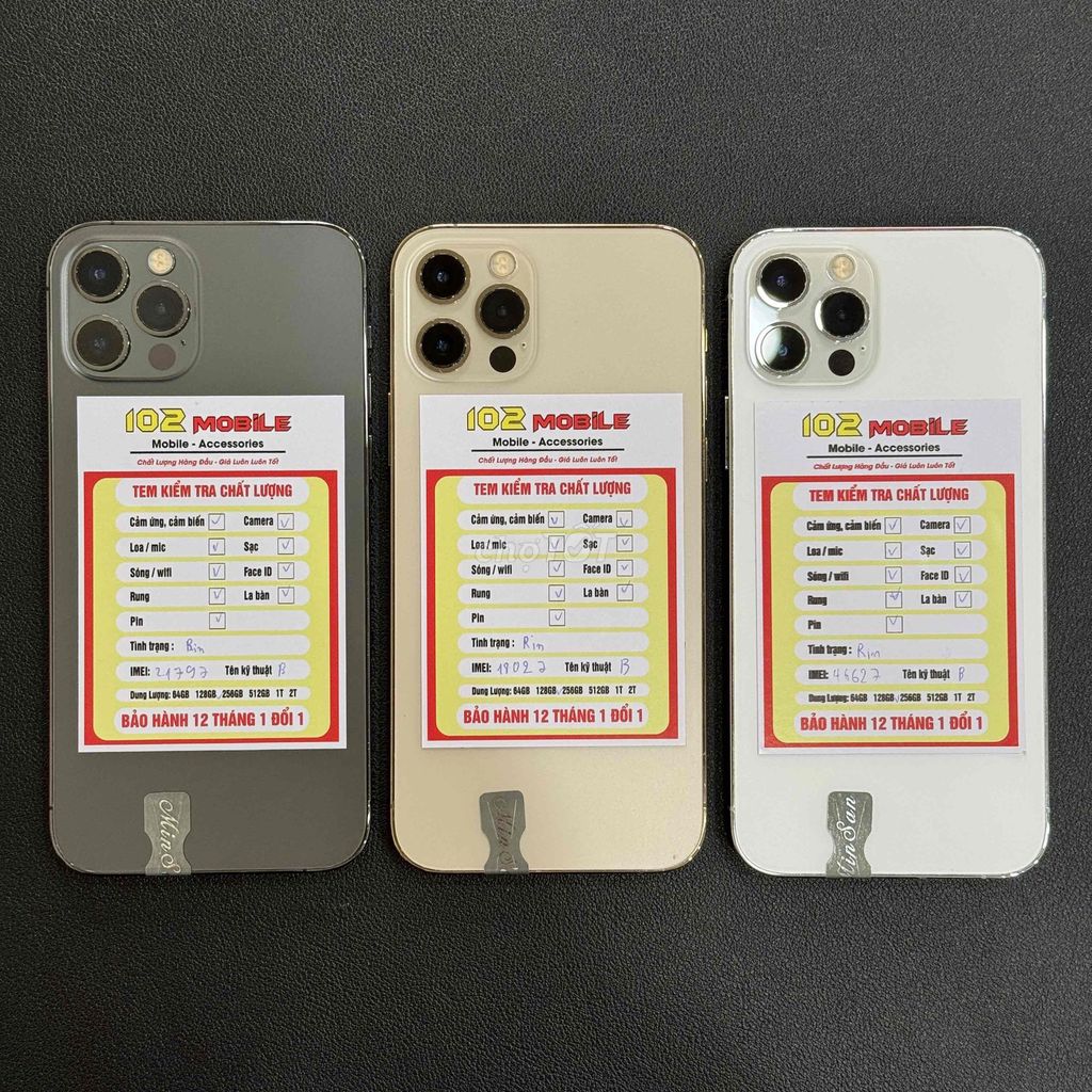 iPhone 12 Pro 128GB Xám máy đẹp keng chuẩn zin. Mua bán Điện thoại tại Thành phố Buôn Ma Thuột Đắk Lắk được đăng bởi Nguyễn Hoàng hình 1