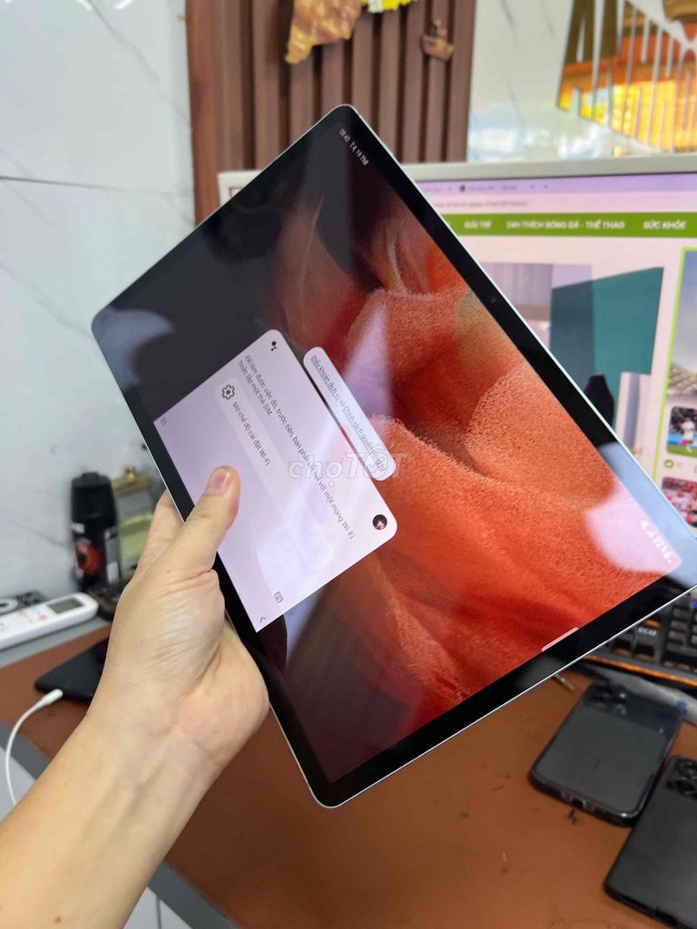 Samsung Galaxy Tab S7 FE liknew zin keng 4g wifi. Mua bán Máy tính bảng tại Quận Lê Chân Hải Phòng được đăng bởi hoang anh hình 1