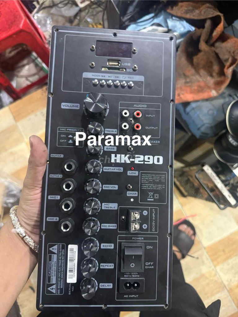Mạch công suất Paramax HK-290 đẹp Thanh lý. Mua bán Tivi, Âm thanh tại Thành phố Thuận An Bình Dương được đăng bởi Trần Đức Khánh hình 1