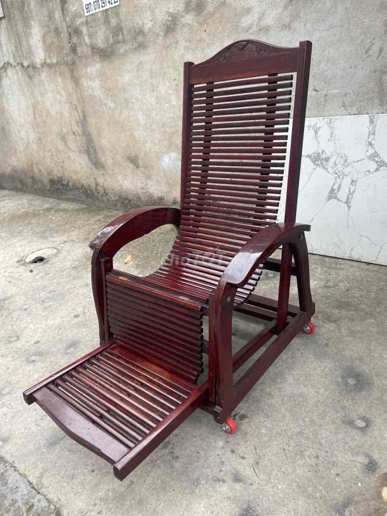 Ghế thư giãn Gỗ Nâu đỏ. Mua bán Bàn ghế tại Quận 12 Tp Hồ Chí Minh được đăng bởi Nguyenlephung hình 1