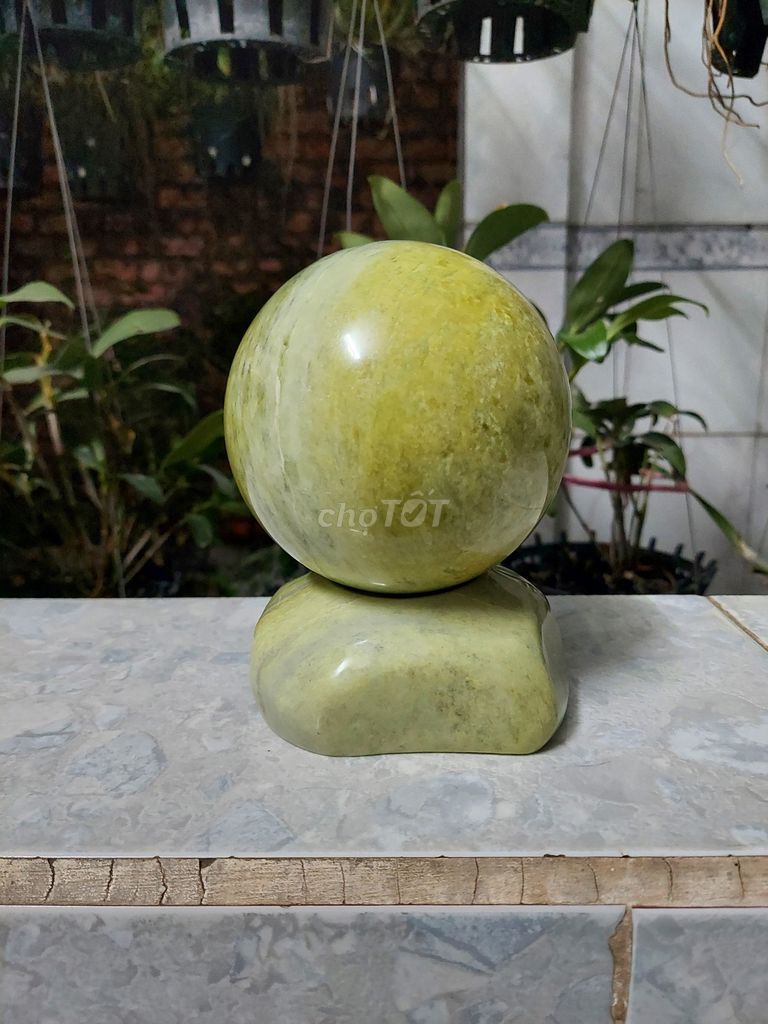 Quả cầu phong thủy Đá Serpentine_02. Mua bán Đồ sưu tầm, đồ cổ tại Huyện Vĩnh Cửu Đồng Nai được đăng bởi Phong Ba hình 1