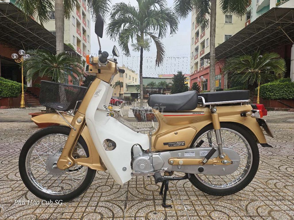 Honda Super Cub 84/50cc Vàng Gold Nhật Tuyệt Đẹp