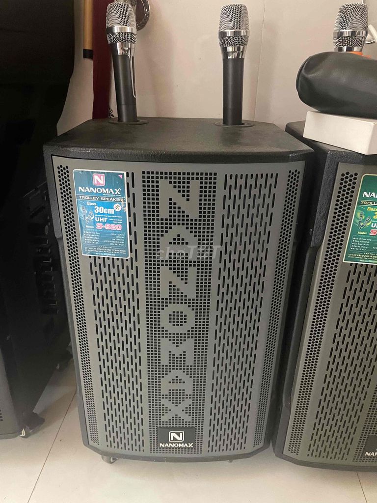 Loa kéo NANOMAX S-820 Xám. Mua bán Tivi, Âm thanh tại Quận Ninh Kiều Cần Thơ được đăng bởi Bùi Hồ Như Quỳnh hình 1