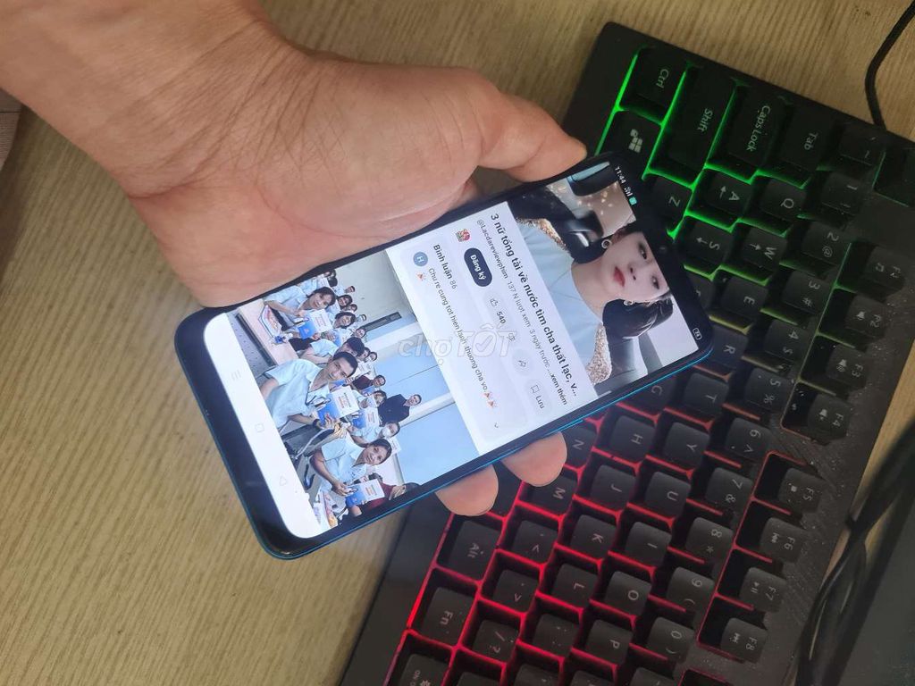 Oppo A12 máy mượt, màn hình zin 100%. Mua bán Điện thoại tại Thành phố Thủ Đức Tp Hồ Chí Minh được đăng bởi lê văn hải hình 1