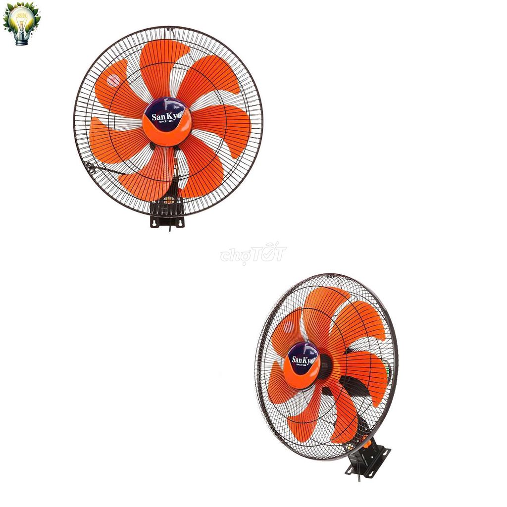 Quạt treo tường Sankyo CN B4 Cam 7 cánh. Mua bán Quạt tại Thành phố Rạch Giá Kiên Giang được đăng bởi Nhã Đan hình 1